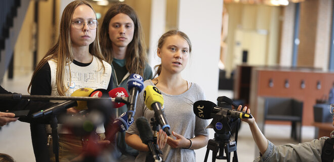 Суд Швеції не відправив Грету Тунберг до в'язниці, але оштрафував за непокору поліції - Фото