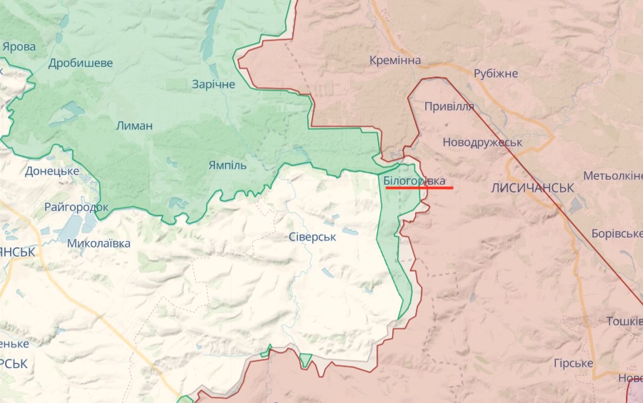 Генштаб: Окупанти намагалися наступати на п'яти напрямках – мапа