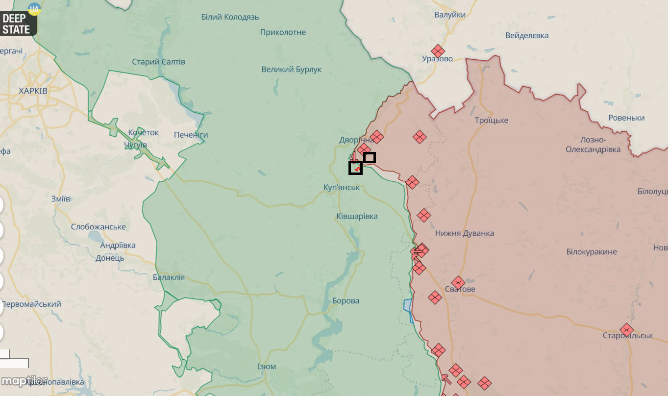 РФ другий день намагається наступати на Запорізькому напрямку, залучила авіацію – мапа