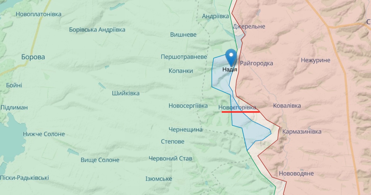 Маляр: На сході, де Росія атакує, минулий тиждень був вкрай складним – карта