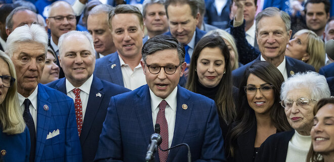 Новим спікером Палати представників Конгресу США став Джонсон, противник допомоги Україні - Фото