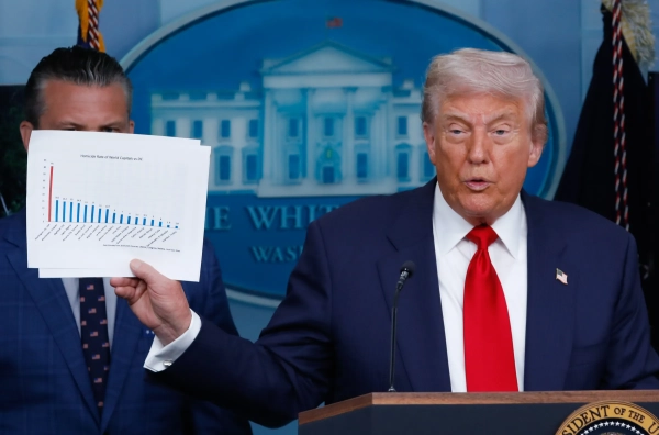 Президент США Дональд Трамп...
