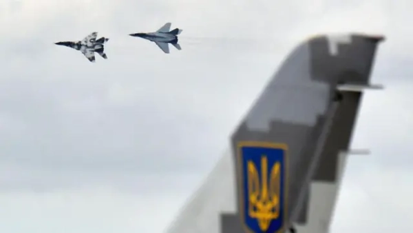 Ілюстративне фото. Два винищувачі МІГ-29 Повітряних сил України
