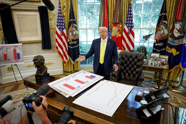 Президент Трамп делает заявление по экономике