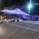 У Вірменії російський винищувач врізався у стовп (фото, відео)