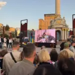 Тисячі українців прощаються з Андрієм Парубієм у Києві та Львові