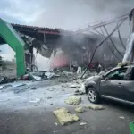 Росія за допомогою безпілотника атакувала заправку поблизу Полтави