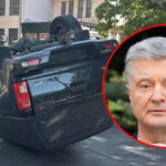 Джип охорони Порошенка спричинив ДТП в Одесі: машину потерпілого перекинуло…