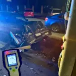 У Києві п'яний водій Peugeot протаранив тролейбус