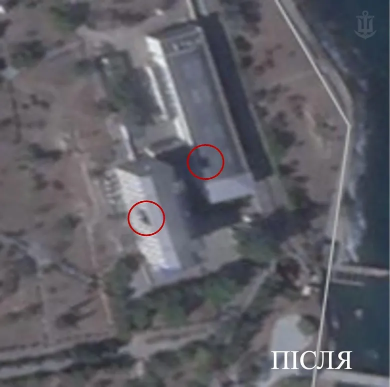 ВМС уразили комунікаційний вузол Чорноморського флоту Росії