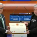 Український правозахисник Максим Буткевич отримав премію Вацлава Гавела