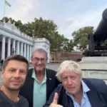 Борис Джонсон вперше відвідав Одесу разом з лордом Ешкрофтом