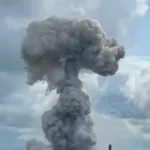 У Краснодарському краї Російської Федерації сталася пожежа після атаки невідомих…