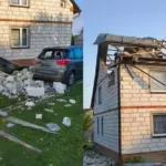 Житловий будинок у Польщі був пошкоджений внаслідок аварії російського безпілотника