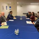 Сібіга зустрівся з Генеральним секретарем ОБСЄ Сінірліоглу в штаб-квартирі ООН:…