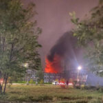Під Брянськом обстріляли завод з виробництва безпілотників (фото, відео)