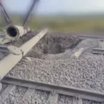 Відновлення колій та контактної мережі після ворожих обстрілів у Донецькій…