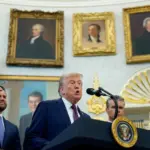 «Я дізнався дещо цікаві речі», – з цікавістю відповів Трамп,…