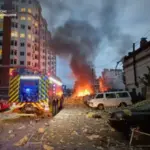Ворожий напад на Київ: 4 загиблих, 13 поранених, пошкоджені житлові…