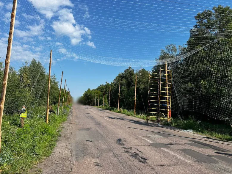 Антидроновими тунелями планується накрити всі дороги поблизу фронту