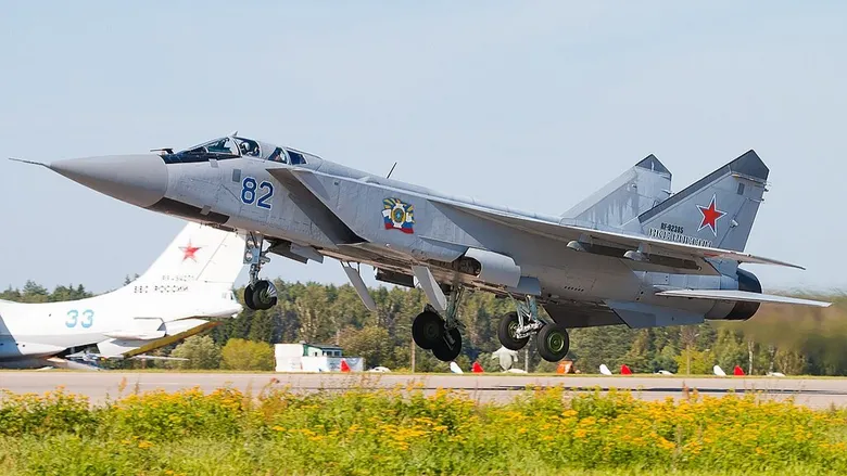 У Росії зазнав аварії винищувач МіГ-31