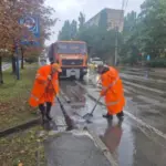Одесу знову затопило через сильні дощі, ускладнено рух транспорту