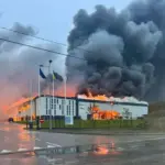 Російський напад на Львів: завдано удару по індустріальному парку «Сперроу»