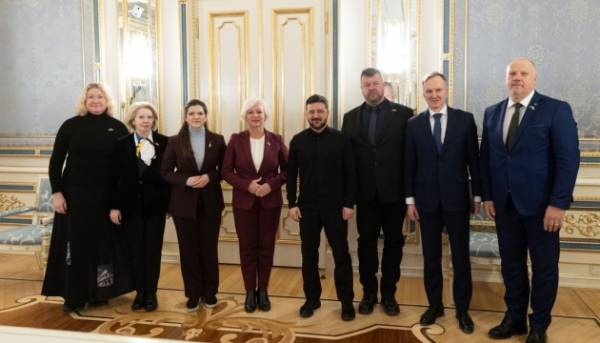 Зеленський зустрівся з головою латвійського Сейму.