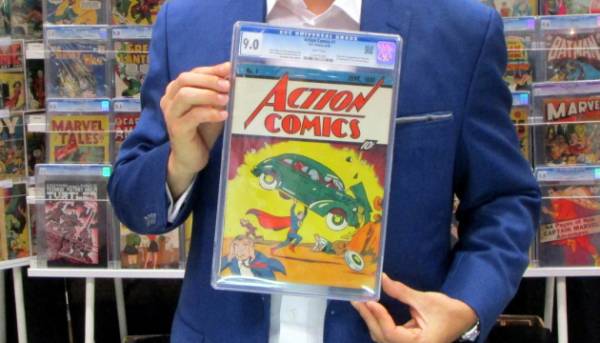 Винятковий випуск коміксу про Супермена пішов з молотка за 15 мільйонів доларів