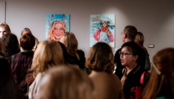 Українська молодь долучилася до мистецької ініціативи Олімпіади в Мілані.