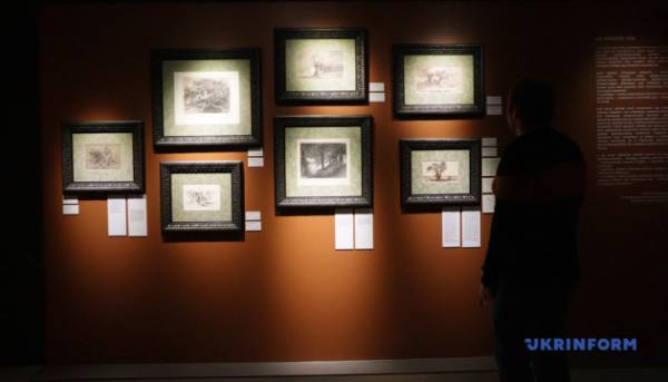 Львів: Презентовано експозицію творів мистецтва Тараса Шевченка.