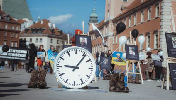 В Варшаві відбулась демонстрація підтримки українських бранців