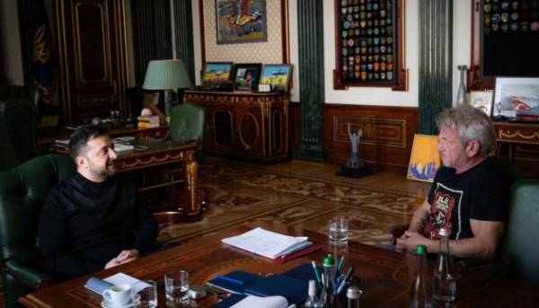 Зеленський провів зустріч із актором Шоном Пенном.