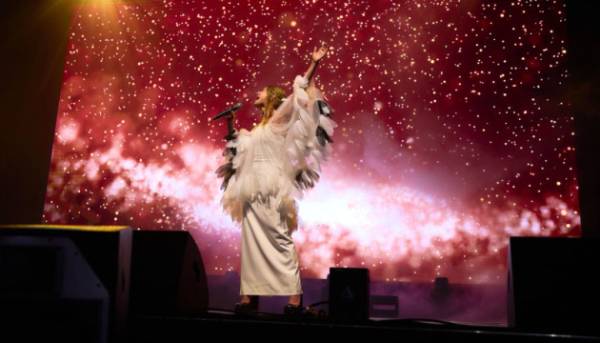 Leléka запалила на передєвробаченському шоу в Амстердамі.