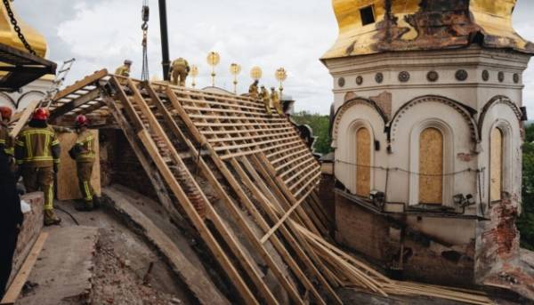 На території Києво-Печерської лаври постраждали 19 пам’яток культури.