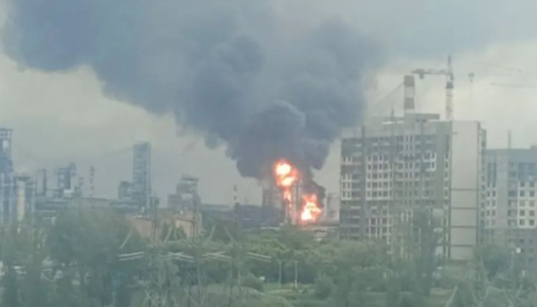 Тюменський нафтопереробний завод було атаковано Силами оборони.