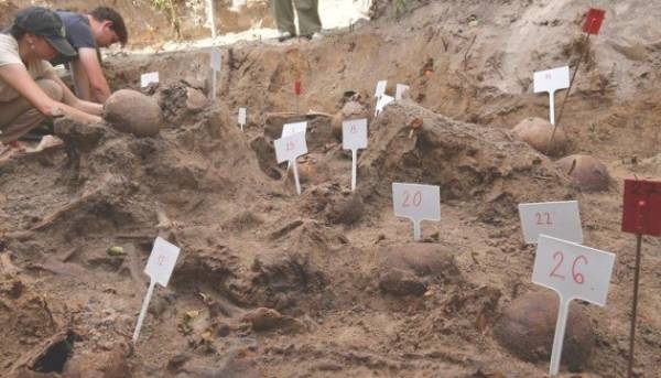 На Волині завершено розкопки у Волі Островецькій, де знайшли рештки 48 осіб.