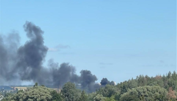 Російські війська атакували Ізюм, троє осіб отримали поранення.