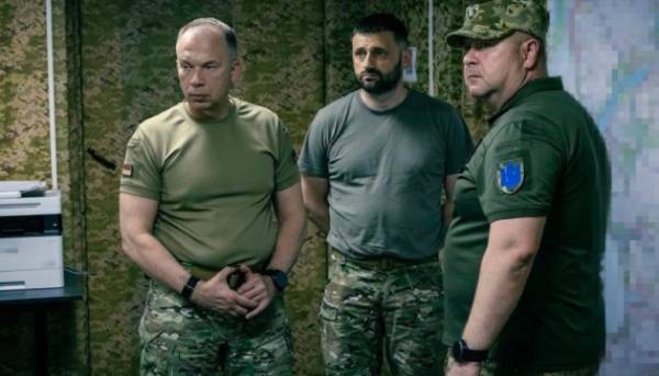 Сирський проінспектував передові підрозділи на Оріхівському та Гуляйпільському напрямках