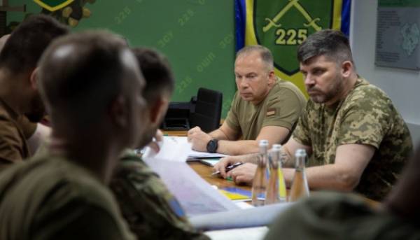 Сирський проінспектував військові підрозділи на Олександрівському напрямку.