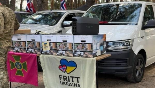 Прикордонники отримали від норвезьких меценатів транспорт, зарядні пристрої, безпілотники та термінали Starlink.