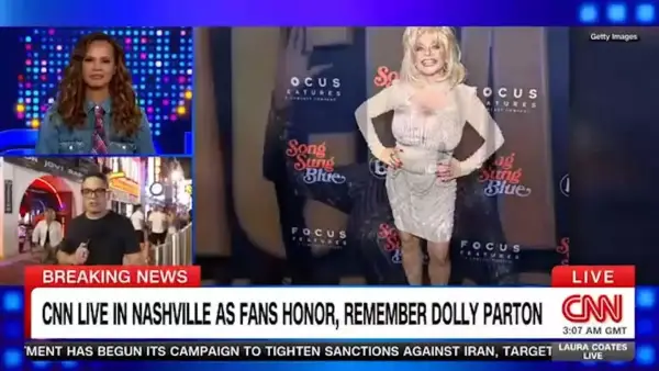 CNN вибачився за плутанину з фото Доллі Партон