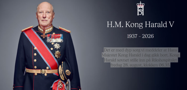 89-річний король Норвегії Гаральд пішов з життя
