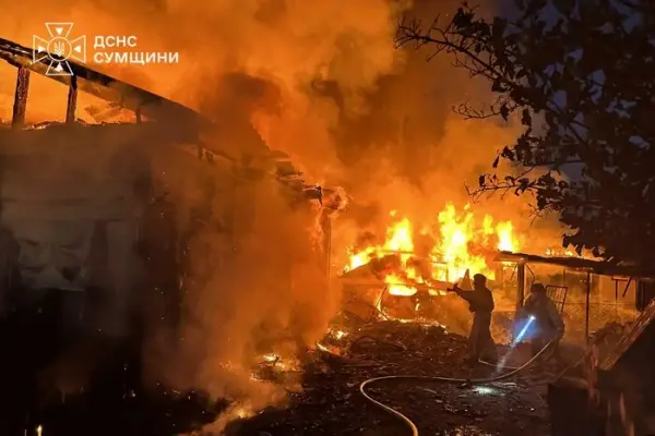 Росія атакувала Суми п’ятьма КАБами, є постраждалі