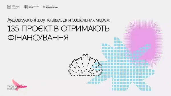 Мінкульт назвав переможців конкурсу «Тисячосність» для аудіовізуальних проєктів