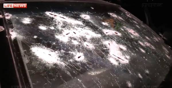 Автівка, в якій було ліквідовано бойовика Олексія Мозгового