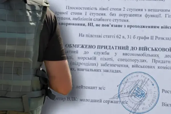 Лікарі ВЛК найчастіше підробляли психологічні розлади та травми.