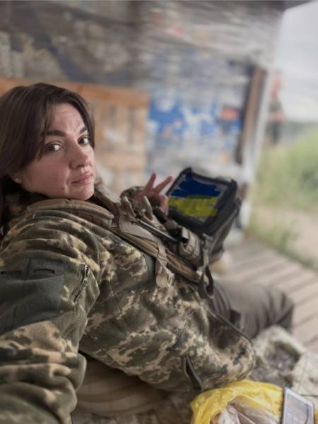 Марина Безкоровайна стала частиною добровольчого формування Києва «Мрія»