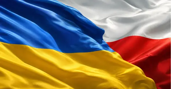 прапори Україна Польща