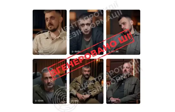 У тіктоці поширюють ШІ-дипфейки з військовими, які нібито закликають українців виїжджати за кордон, — ЦПД